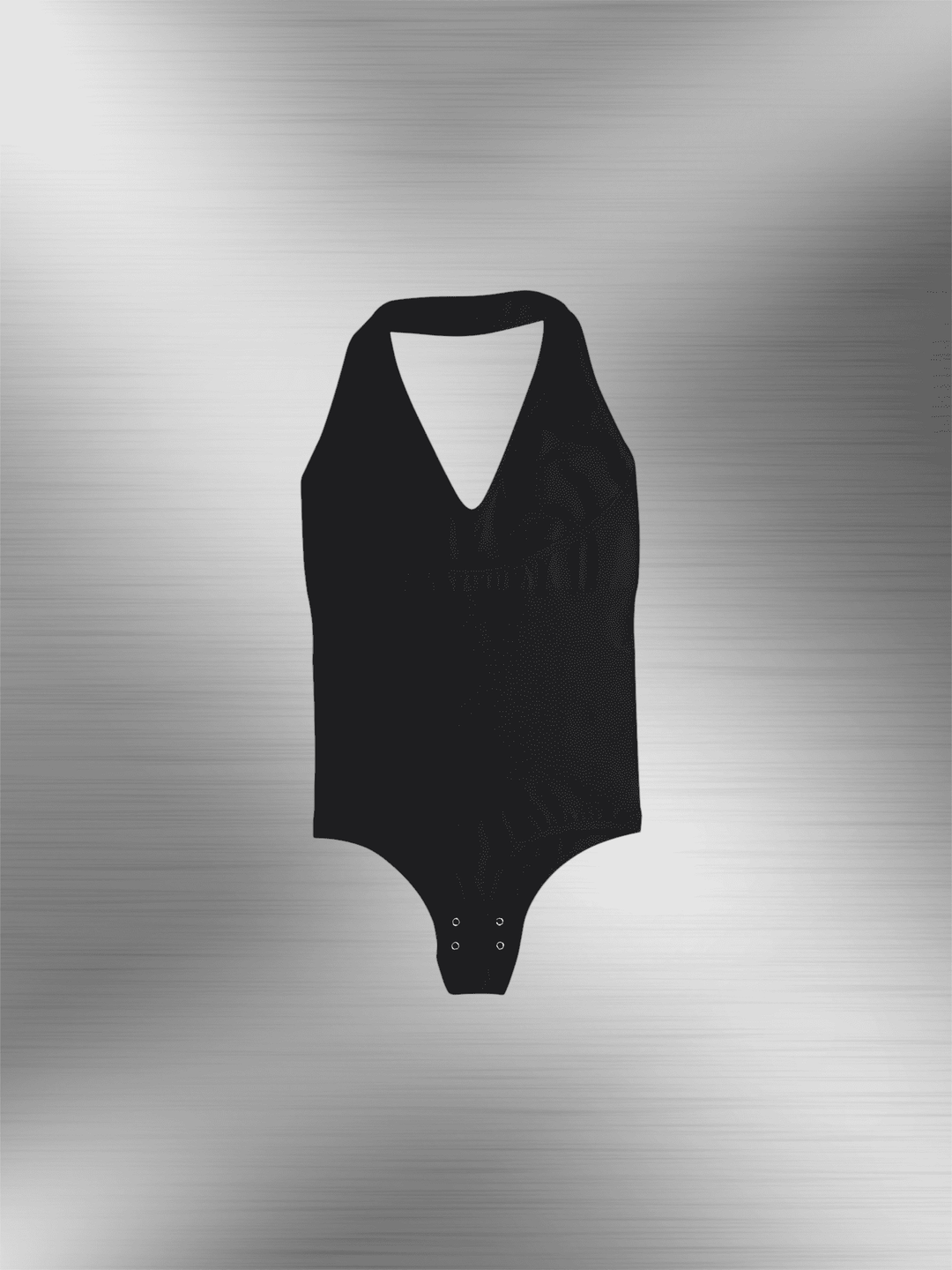 Hanging-neck Shapewear Bodysuit