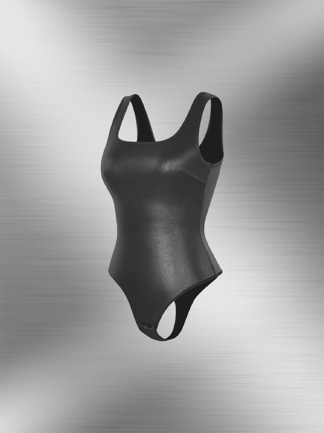 Faux Leather Bodysuit