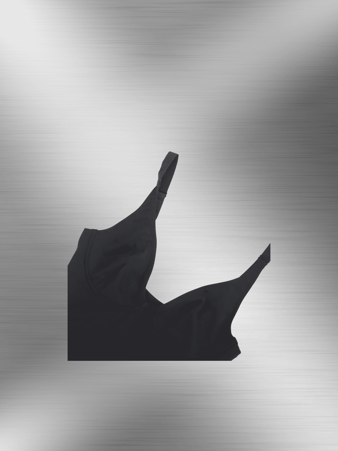 V-Neck One-Piece Bodysuit