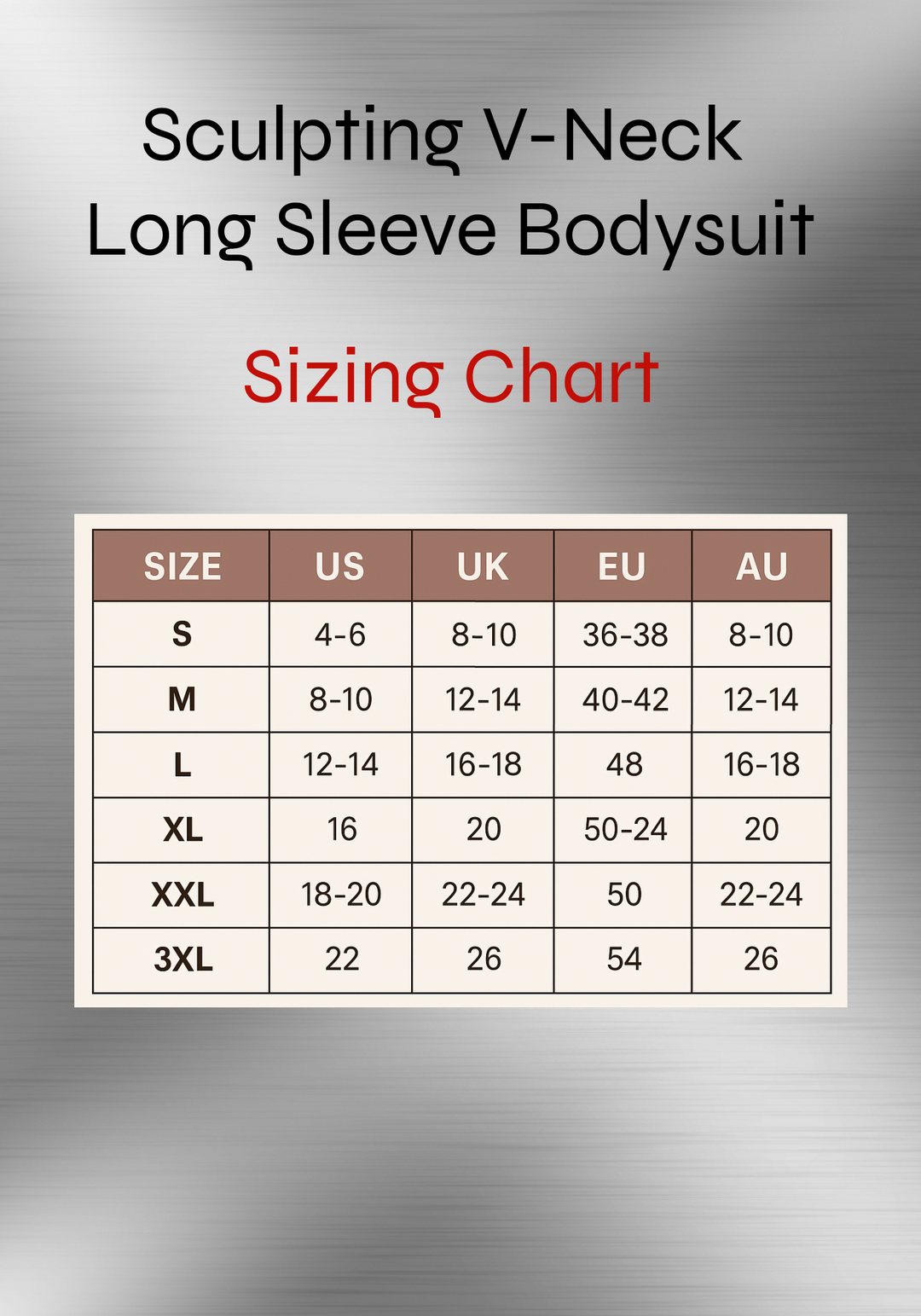 Sculpting V-Neck Long Sleeve Bodysuit