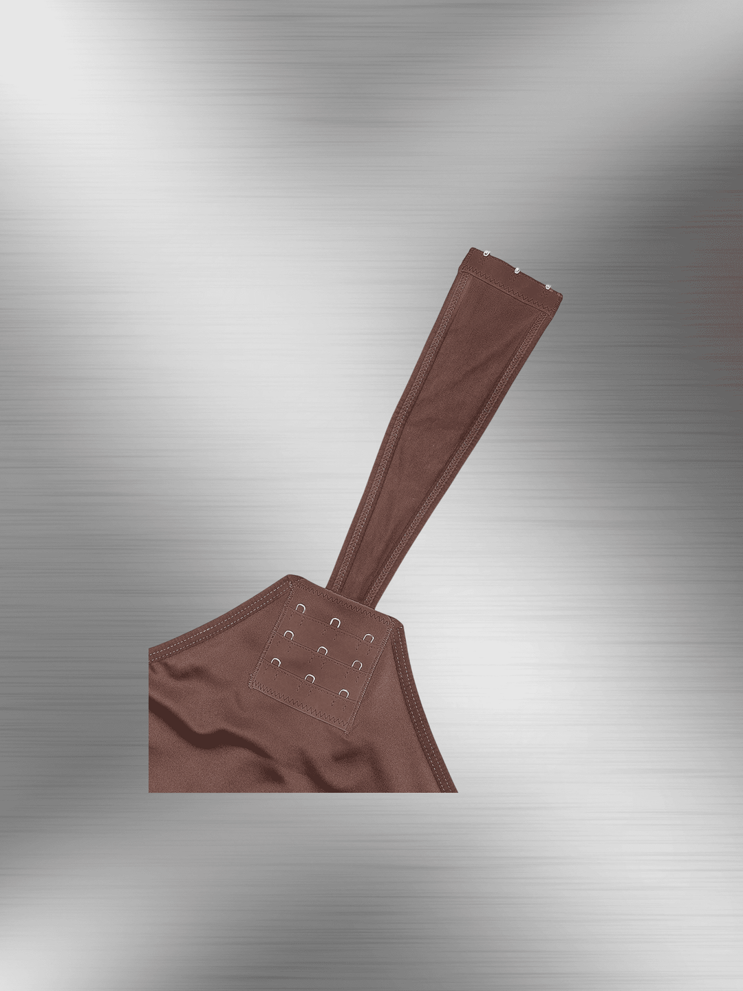 Satin Deep V-neck Bodysuit