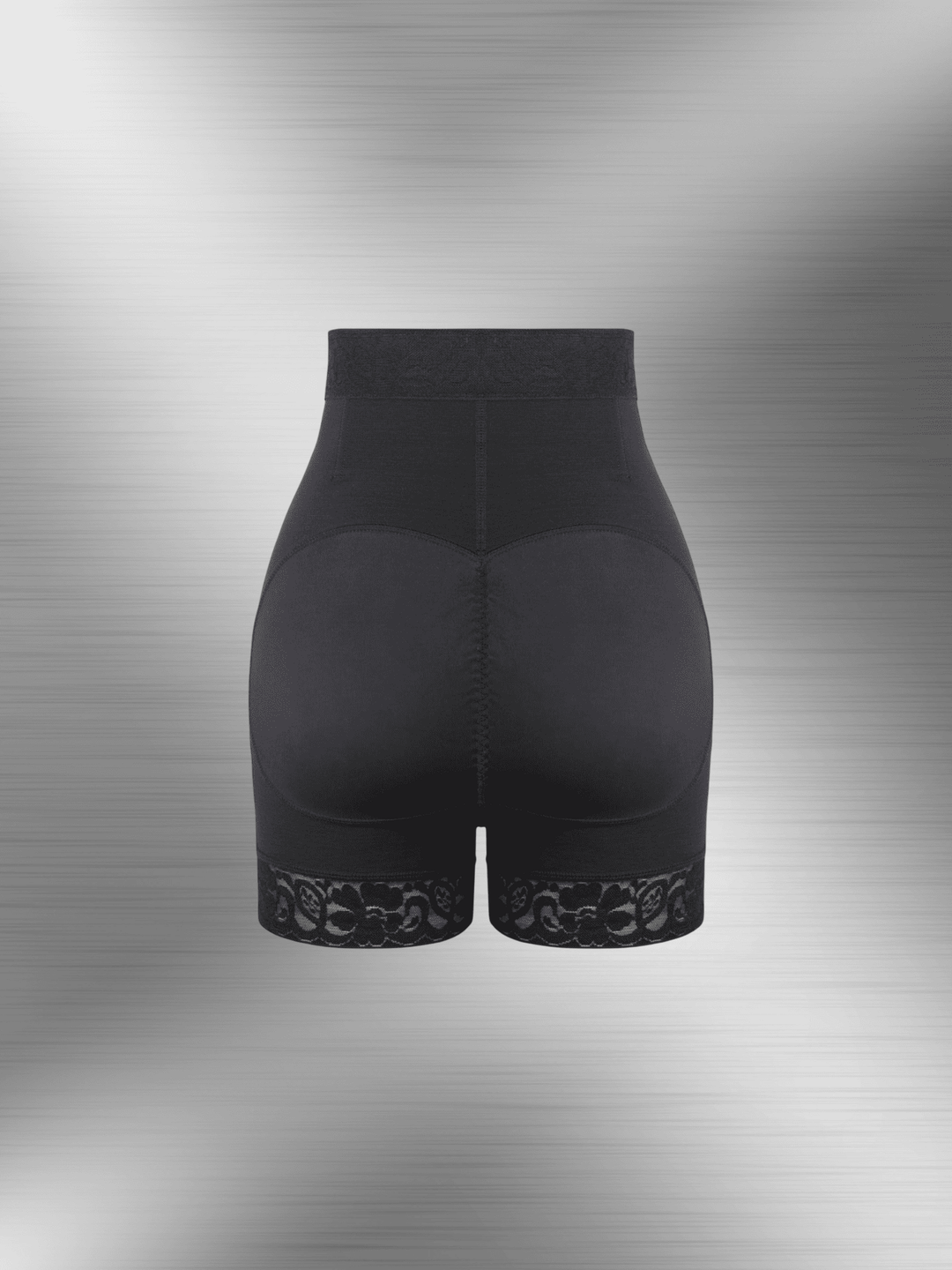 Zip-front High-waisted Shorts