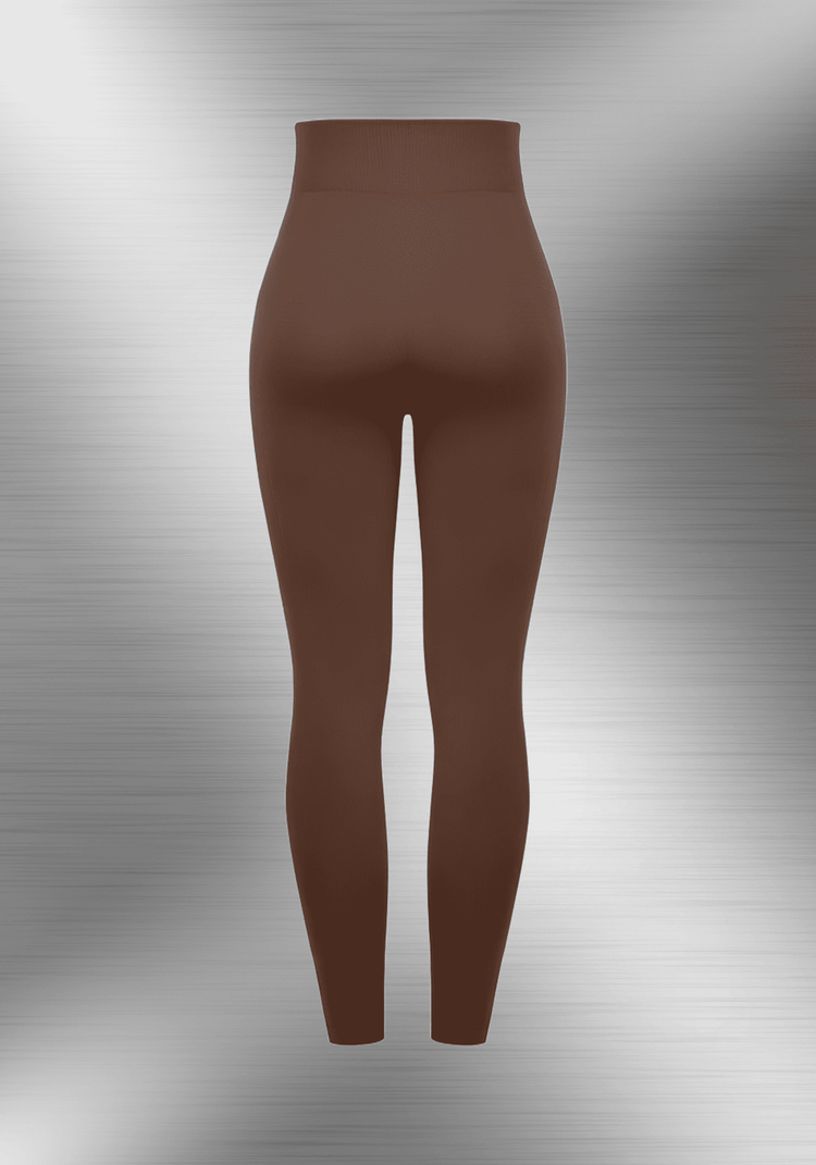 Body shaping leggings with high-elastic seamless waistband for a slim, curved silhouette YD240011