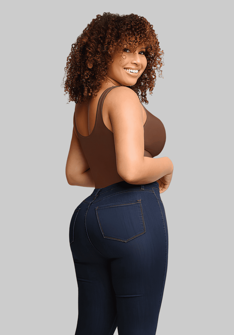 compression sculpt brief bodysuit providing smoothing support and curve-enhancing fit for a streamlined silhouette