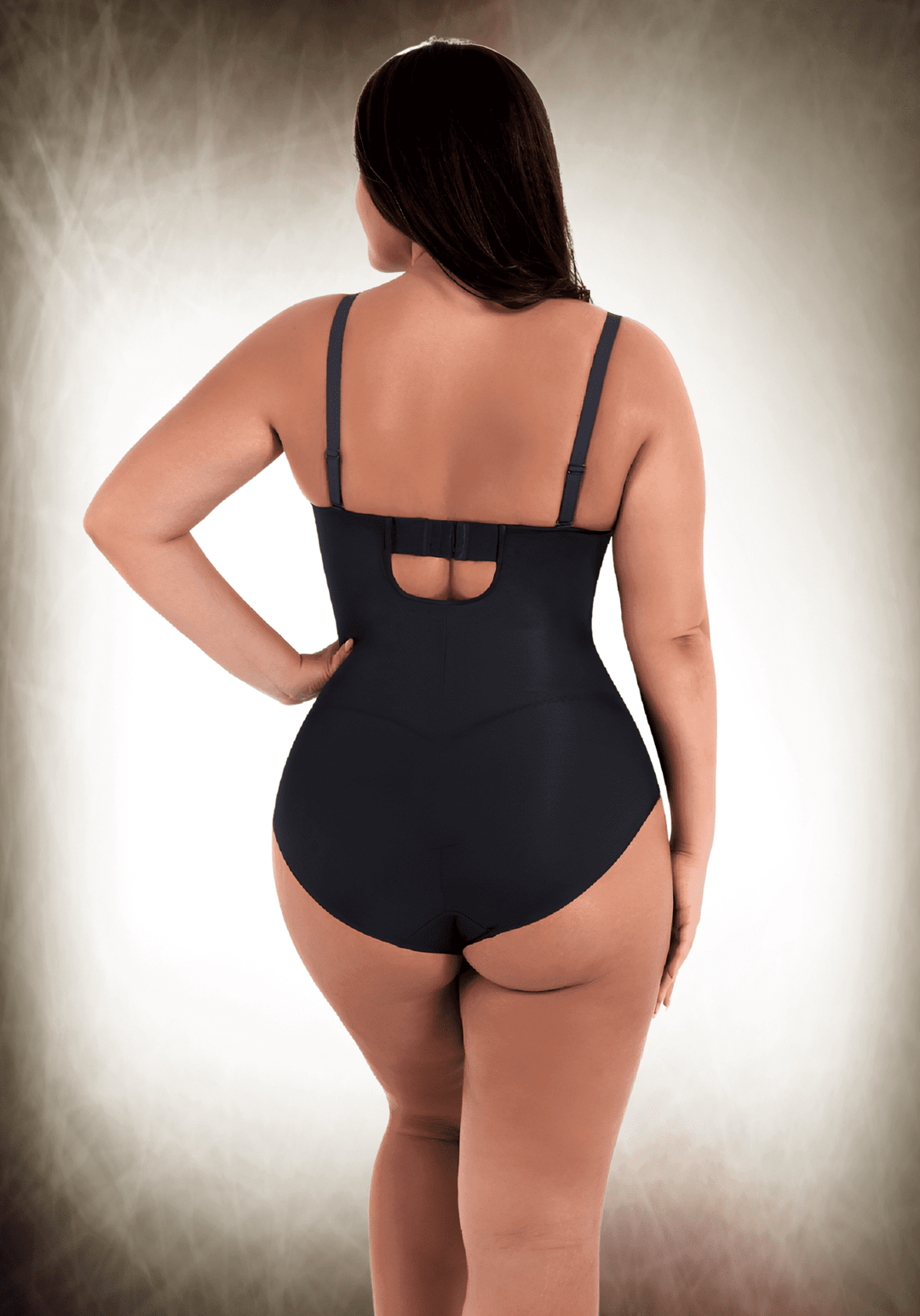 Fancy Cupped Panty Bodysuit 