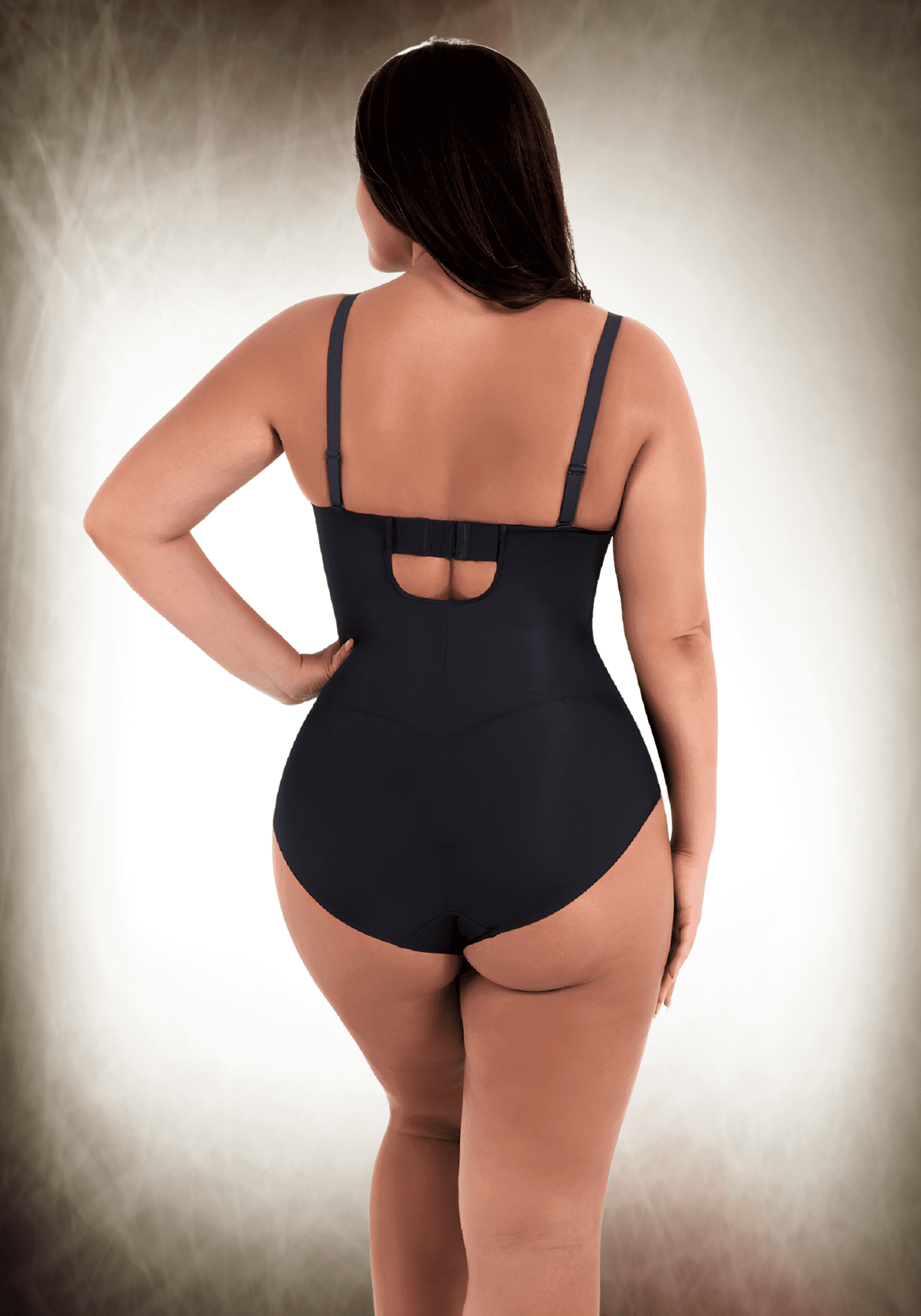 Fancy Cupped Panty Bodysuit 