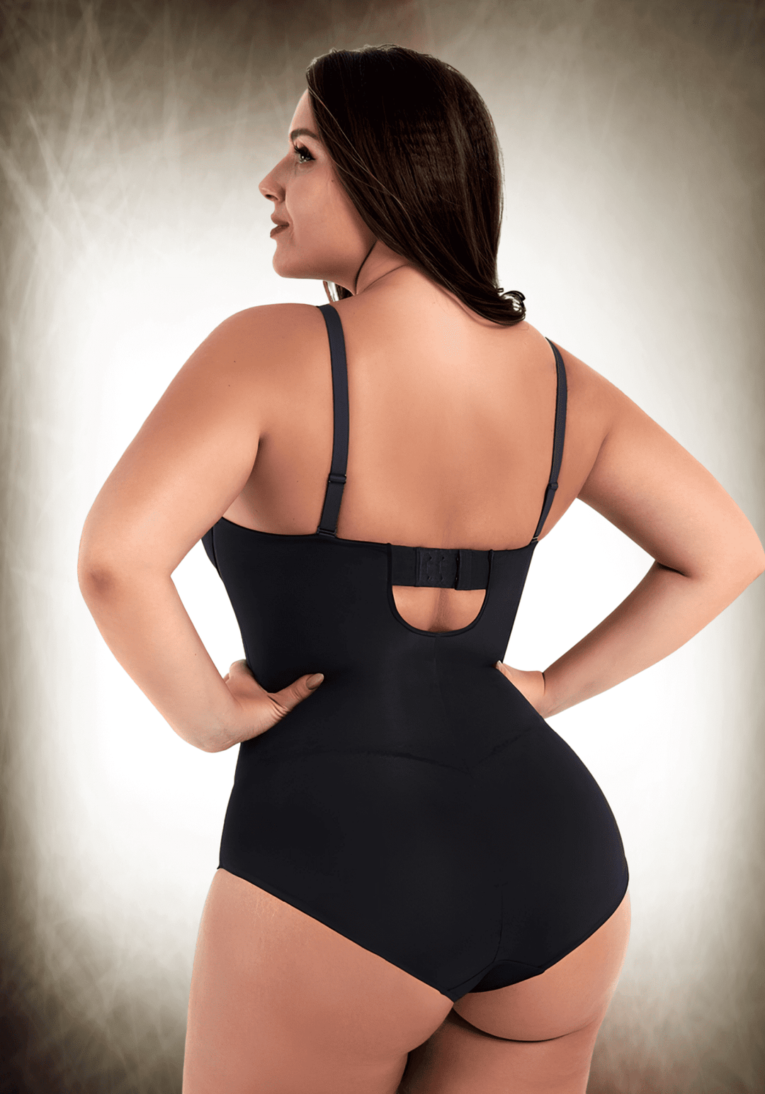 Fancy Cupped Panty Bodysuit 