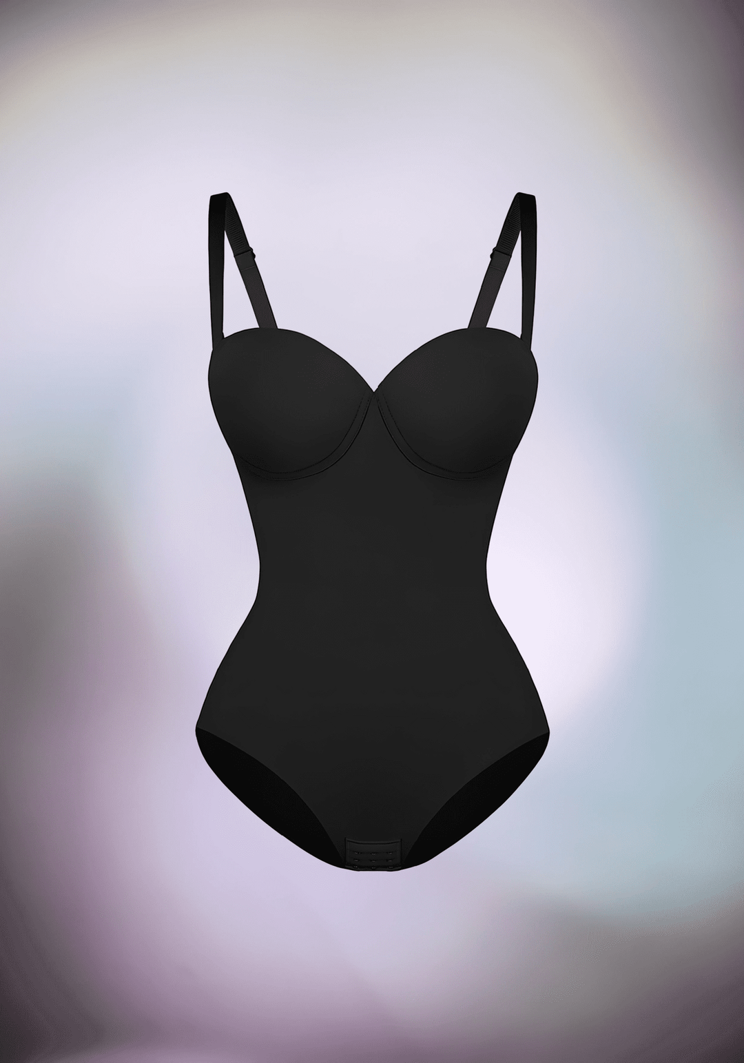 Fancy Cupped Panty Bodysuit 