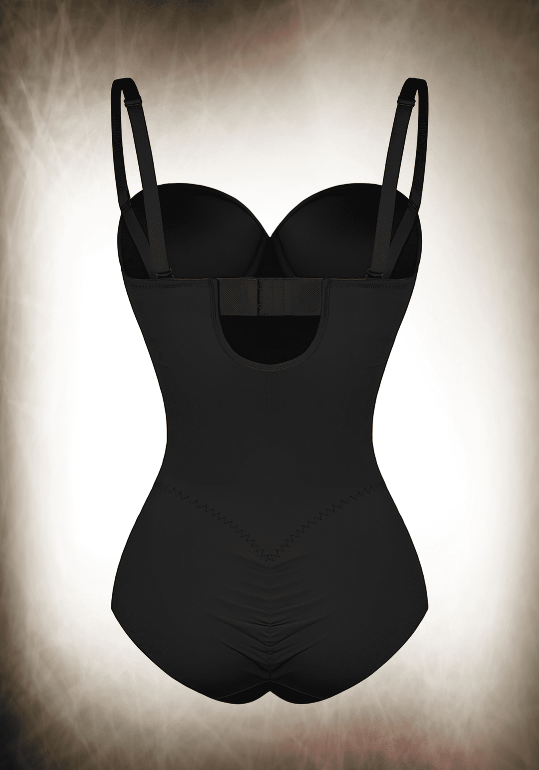 Fancy Cupped Panty Bodysuit 