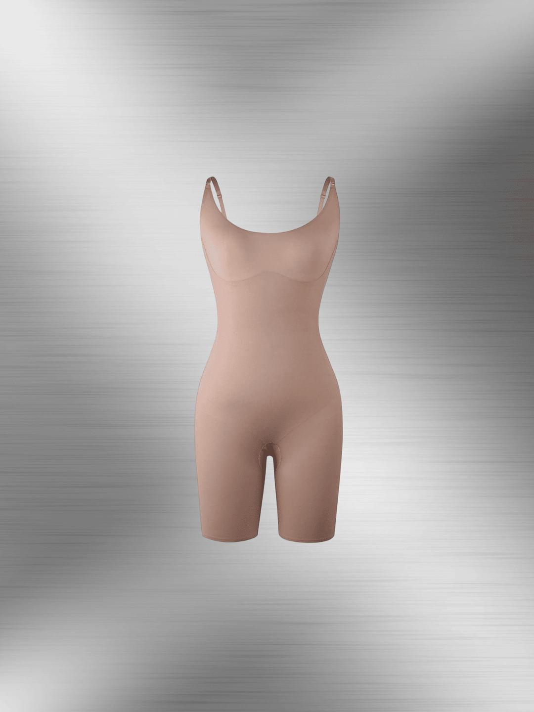 firm body shaper full-body compression bodysuit with sleek minimalist design and supportive fit under clothing