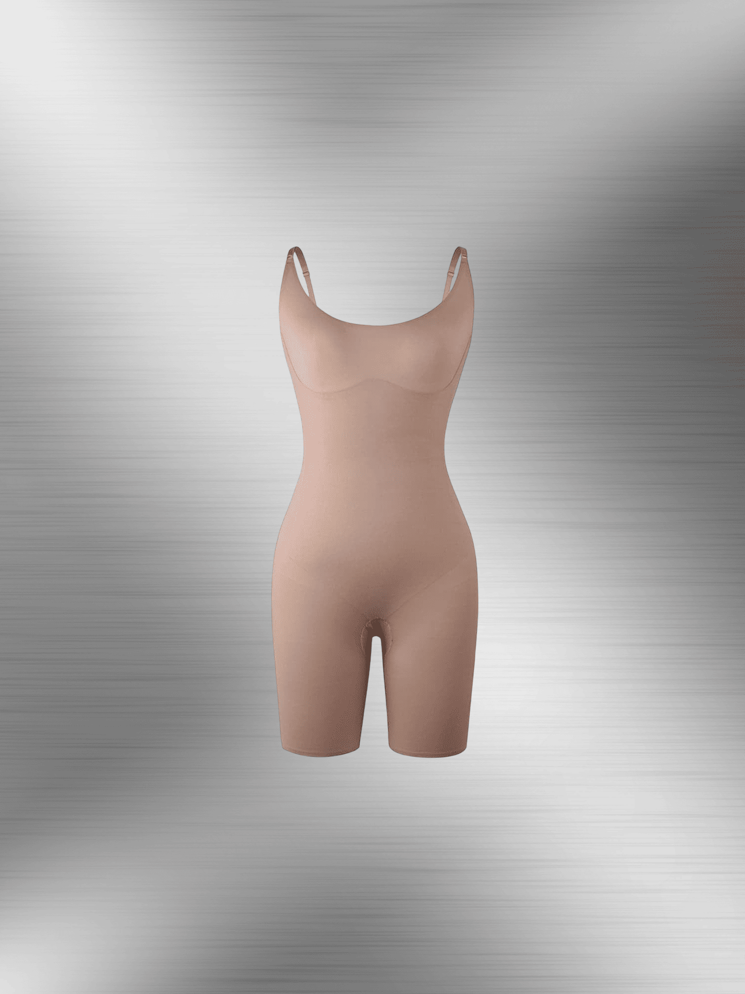 firm body shaper full-body compression bodysuit with sleek minimalist design and supportive fit under clothing