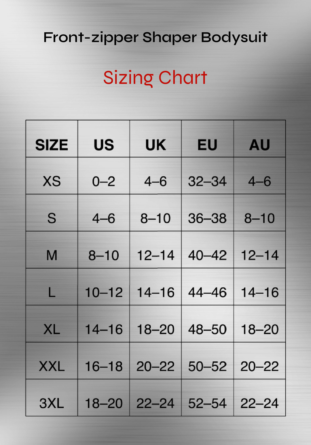 Front-zipper Shaper Bodysuit 