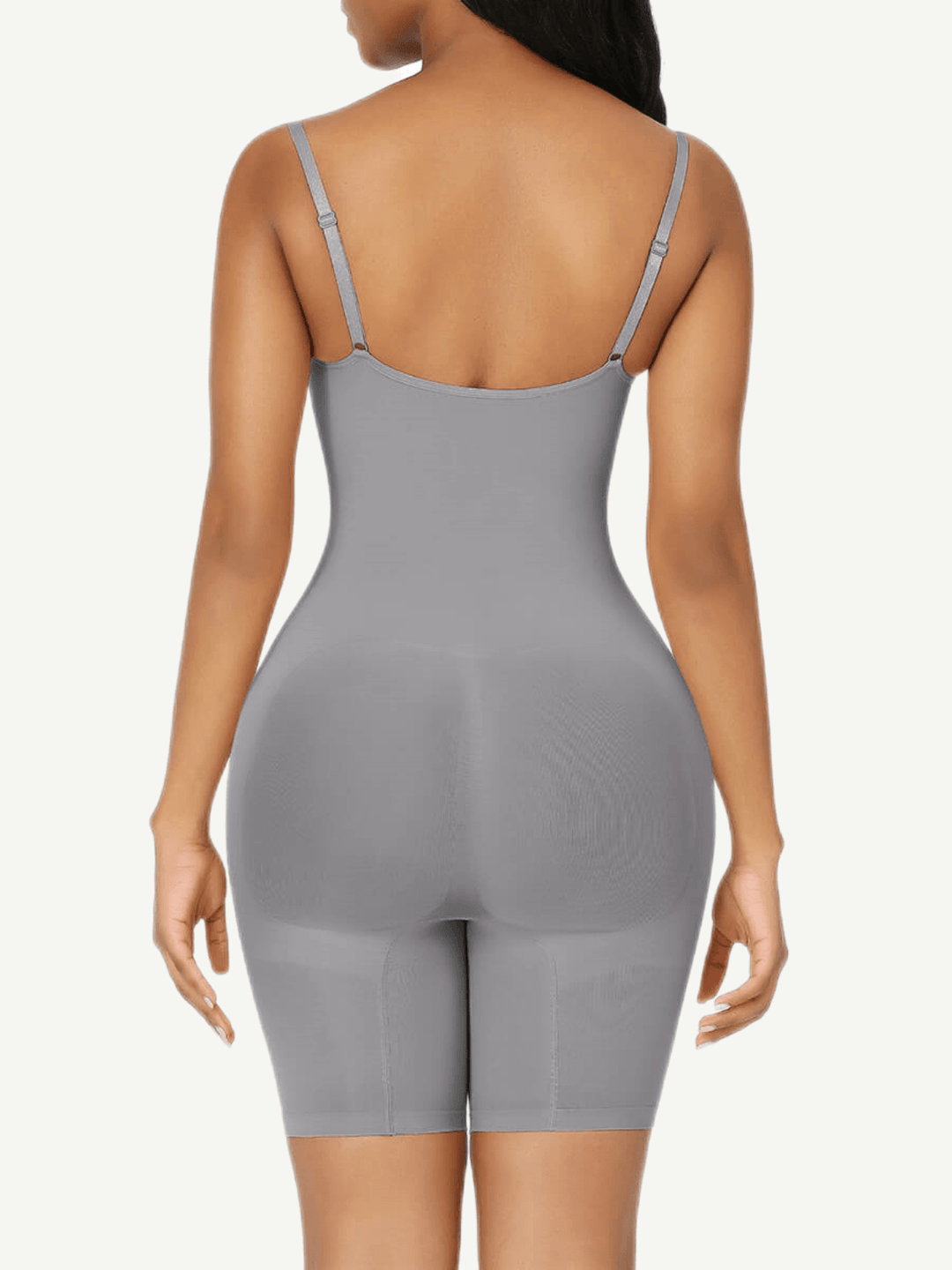 full body shaper bodysuit for waist, tummy, and leg control with butt-lifting support