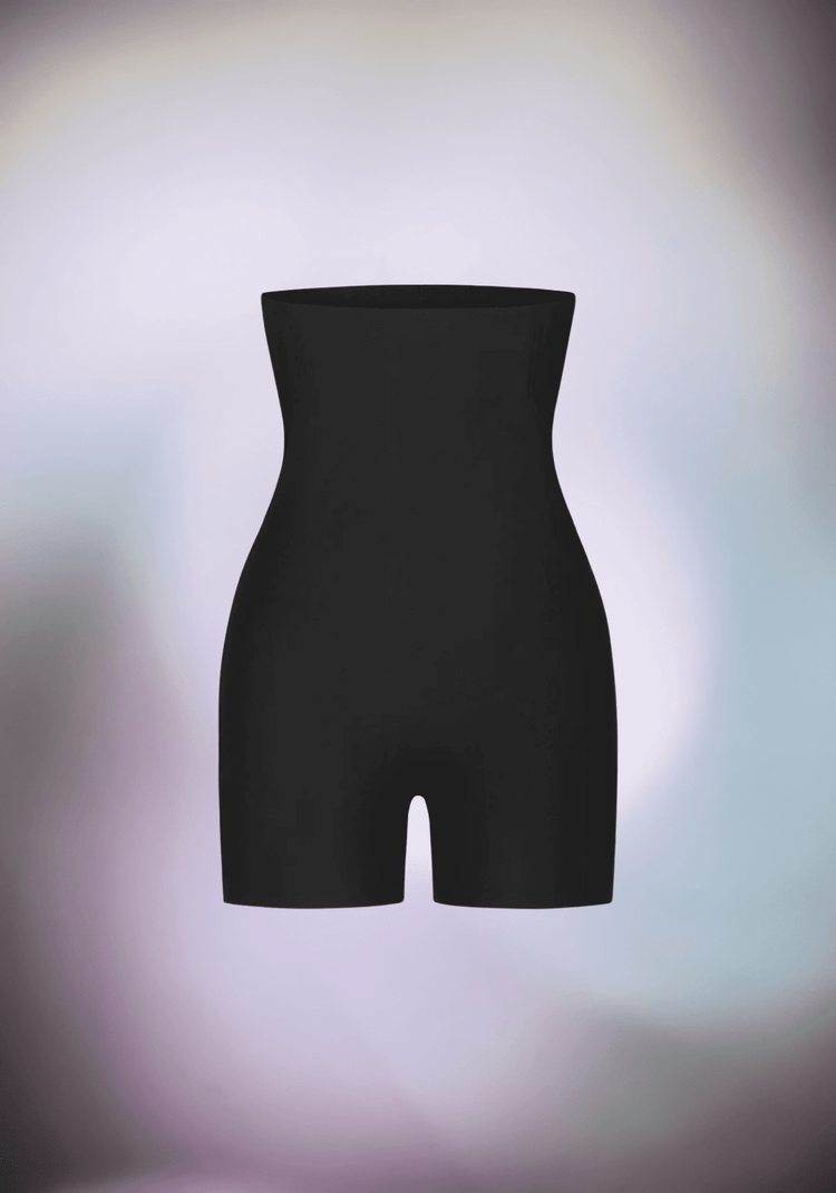 high waist butt lifter shaping shorts with high-waist compression for a smooth, lifted silhouette under clothing