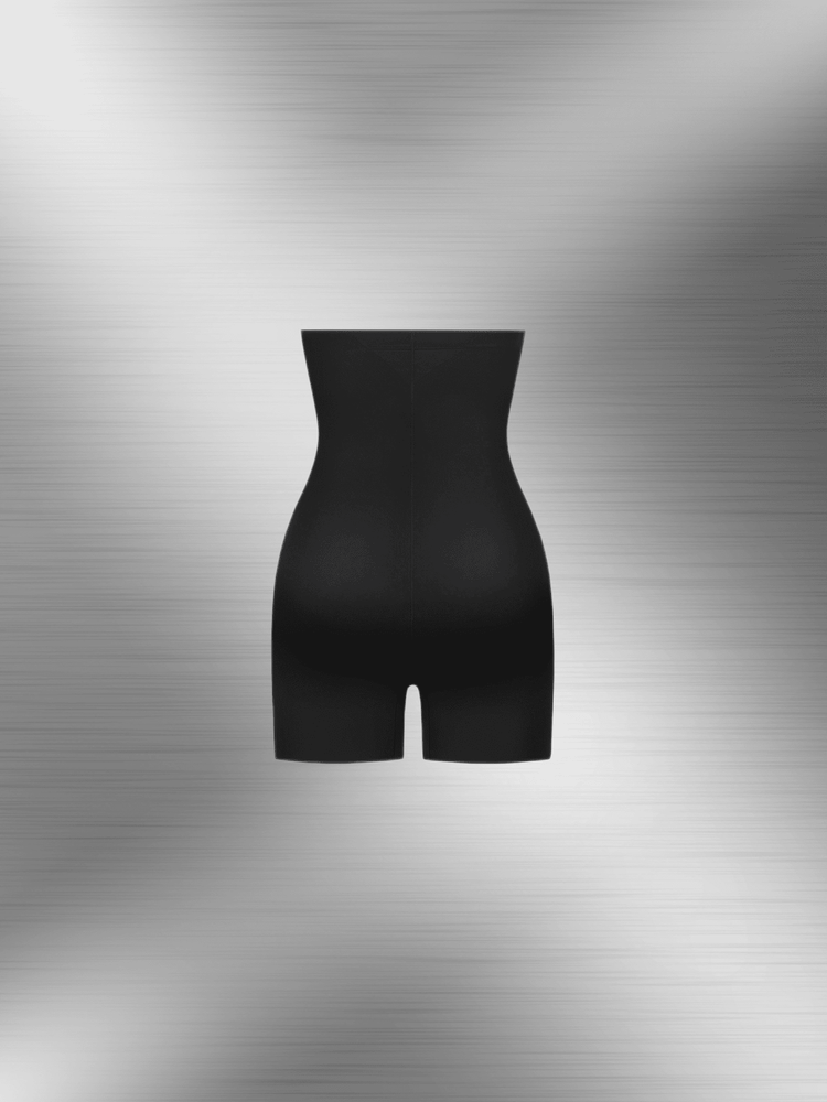 high waist butt lifter shapewear shorts with built-in butt pads for smoothing and natural lift