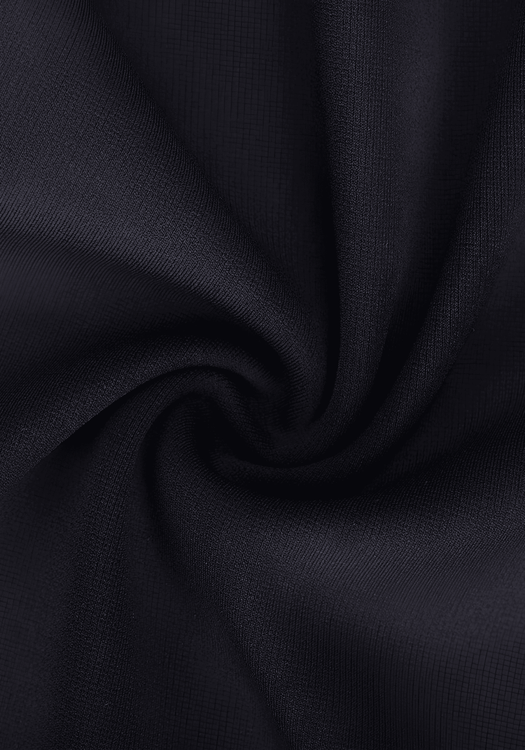 high-waist flare pants in black shaping fabric with elastic waistband and flattering body-contouring fit