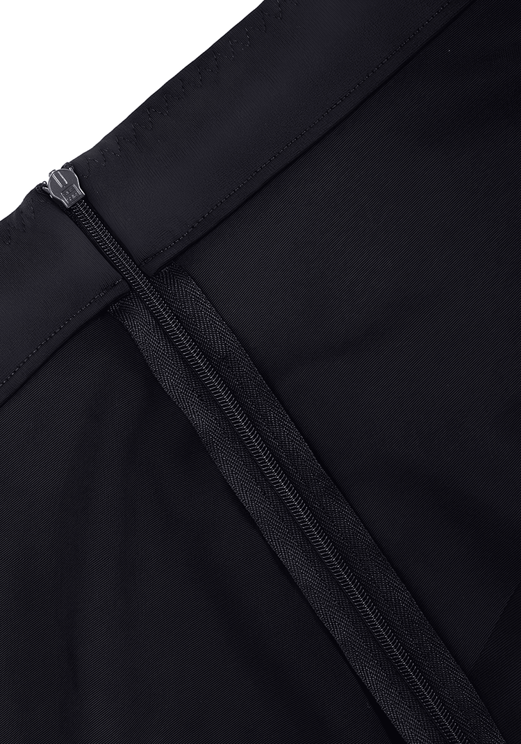 high-waist flare pants with shaping mesh and elastic waistband for a smooth, flattering body-contouring fit