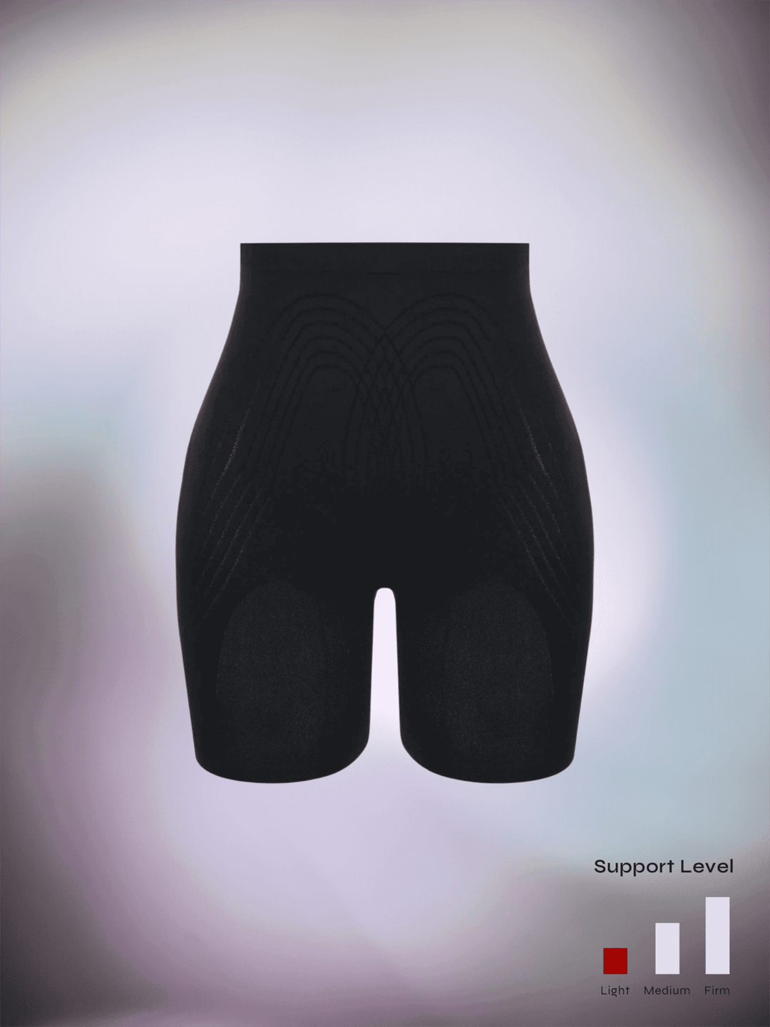 high waisted shapewear shorts with firm tummy control, butt-shaping support, and mid-thigh slimming fit