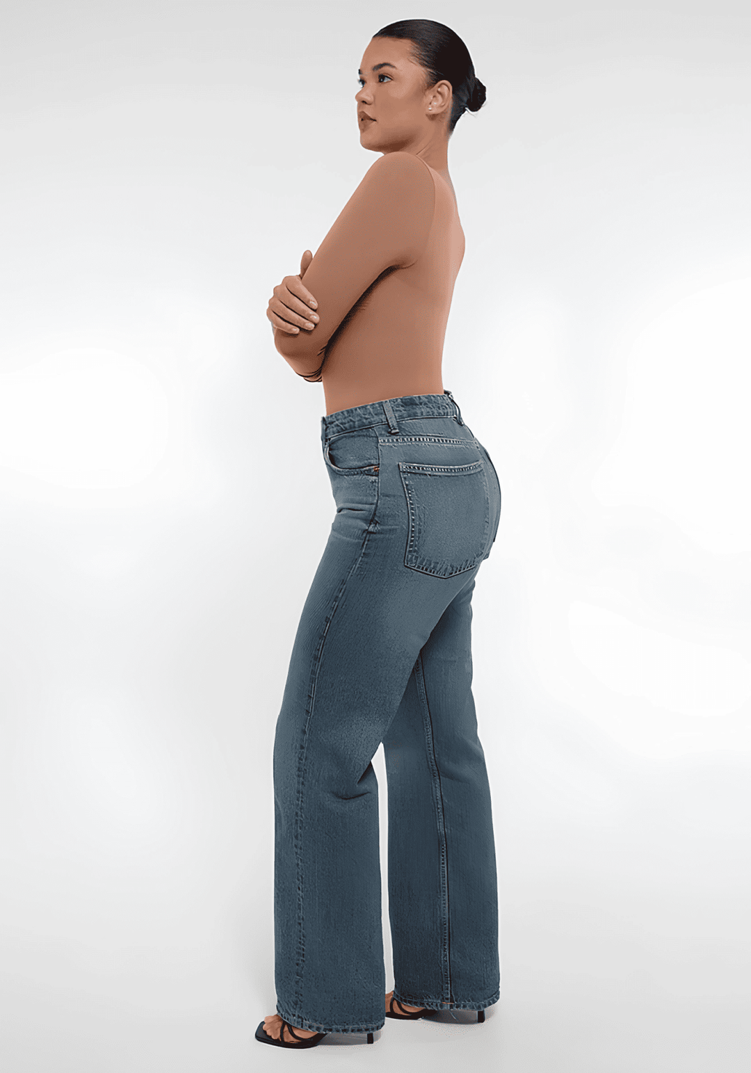long sleeve sculpting bodysuit with seamless sculpting fit, long-sleeve style, and smooth shaping for everyday wear