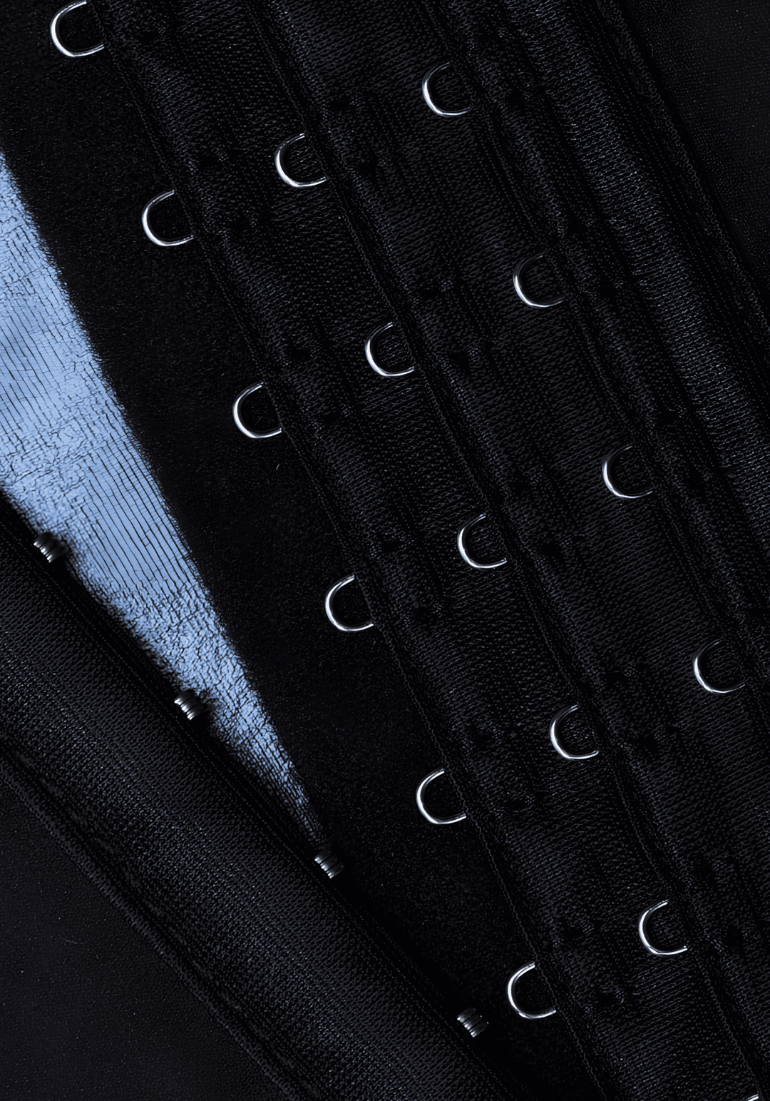 neoprene workout leggings with hook-and-eye closure and supportive body-hugging fit for training and daily wear