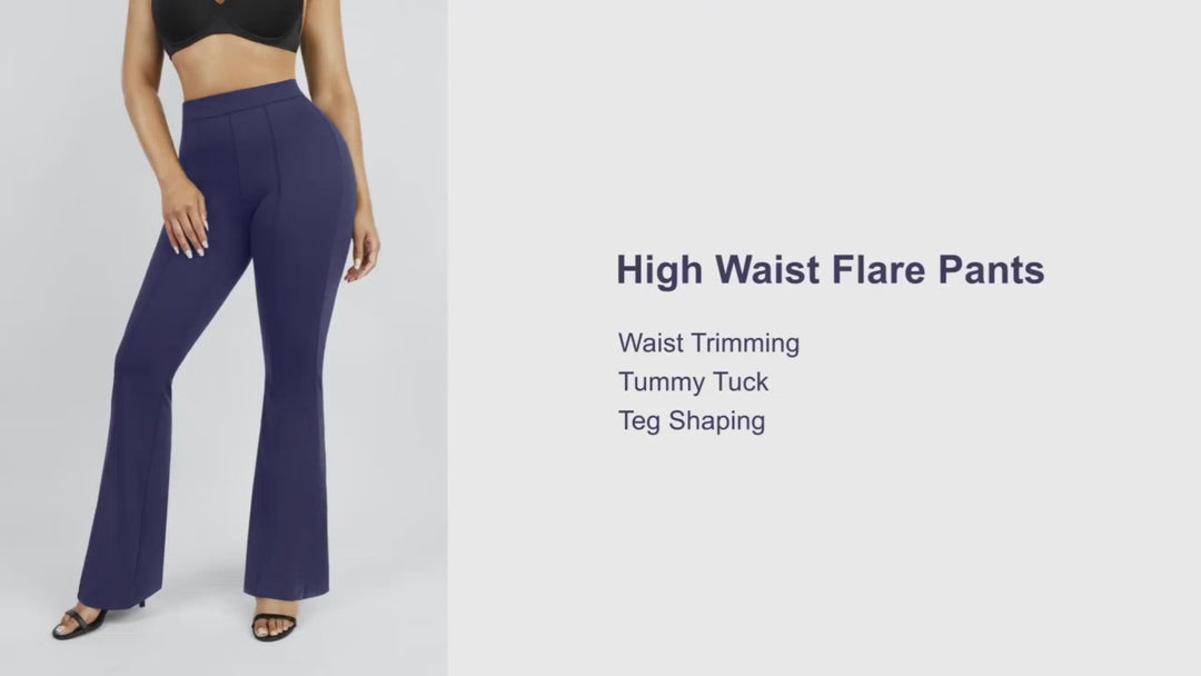 Body-Contouring Flare Pants