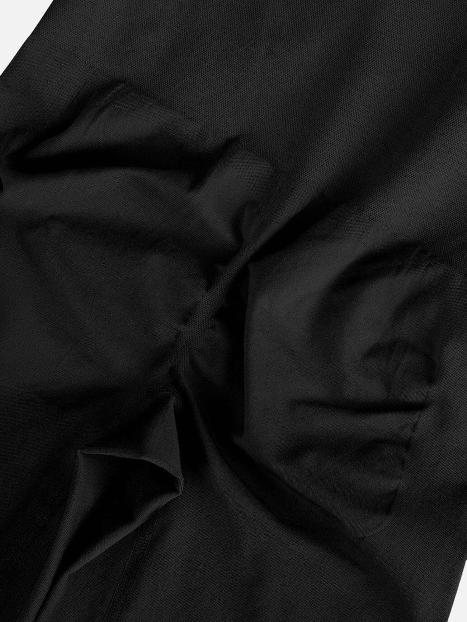 seamless sculpt bodysuit shapewear in black, mid-thigh compression design with waist and tummy control