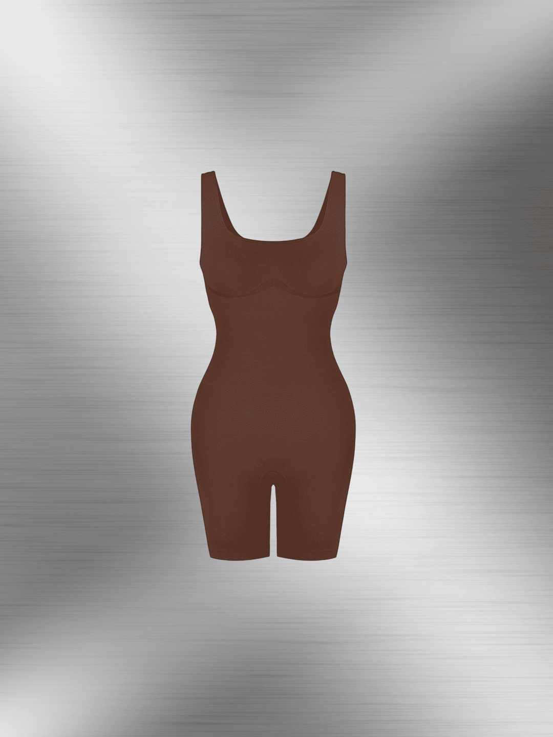 seamless sculpt bodysuit shapewear mid-thigh compression bodysuit with waist control, tummy smoothing, and butt-lifting fit