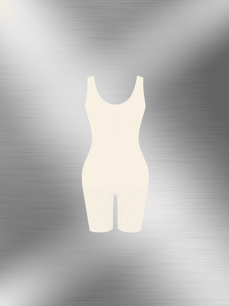 seamless sculpt bodysuit shapewear with firm compression, waist and tummy control, and butt-lifting fit