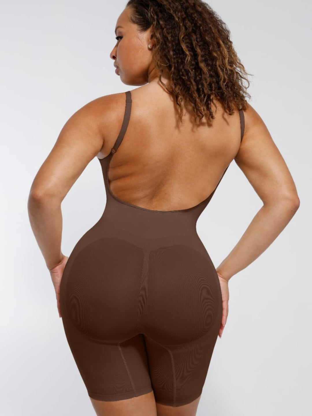 Seamless Covered Open-Back Sculptwear