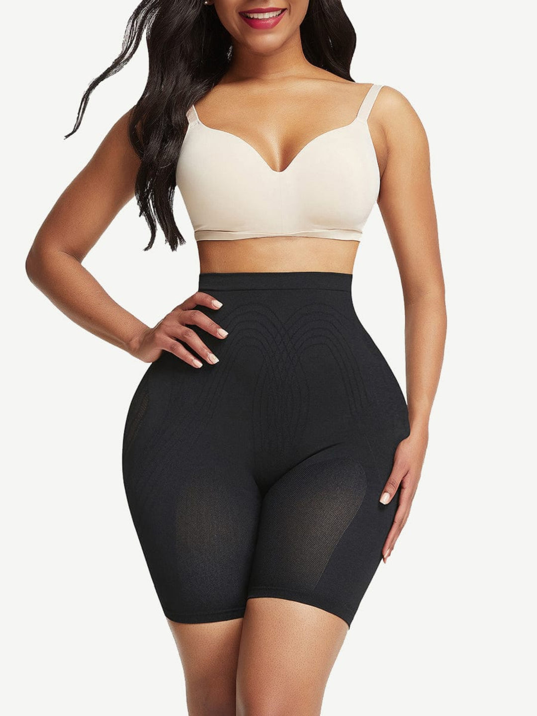 Seamless Sculpt High-waisted Shorts