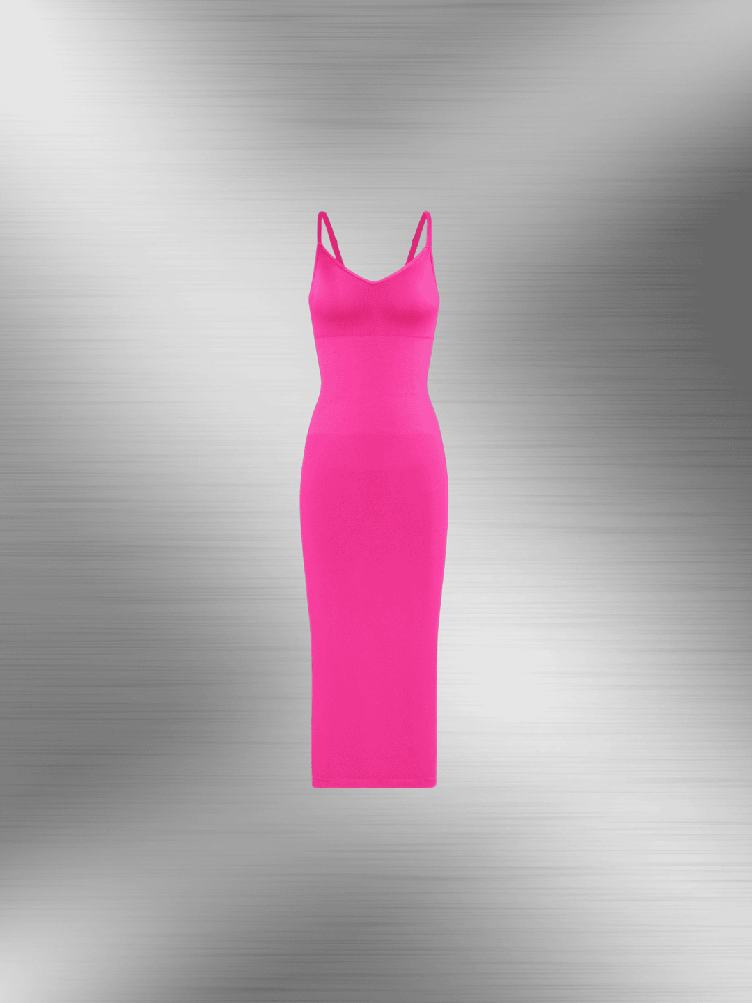 V-neck Maxi Shapewear Dress 