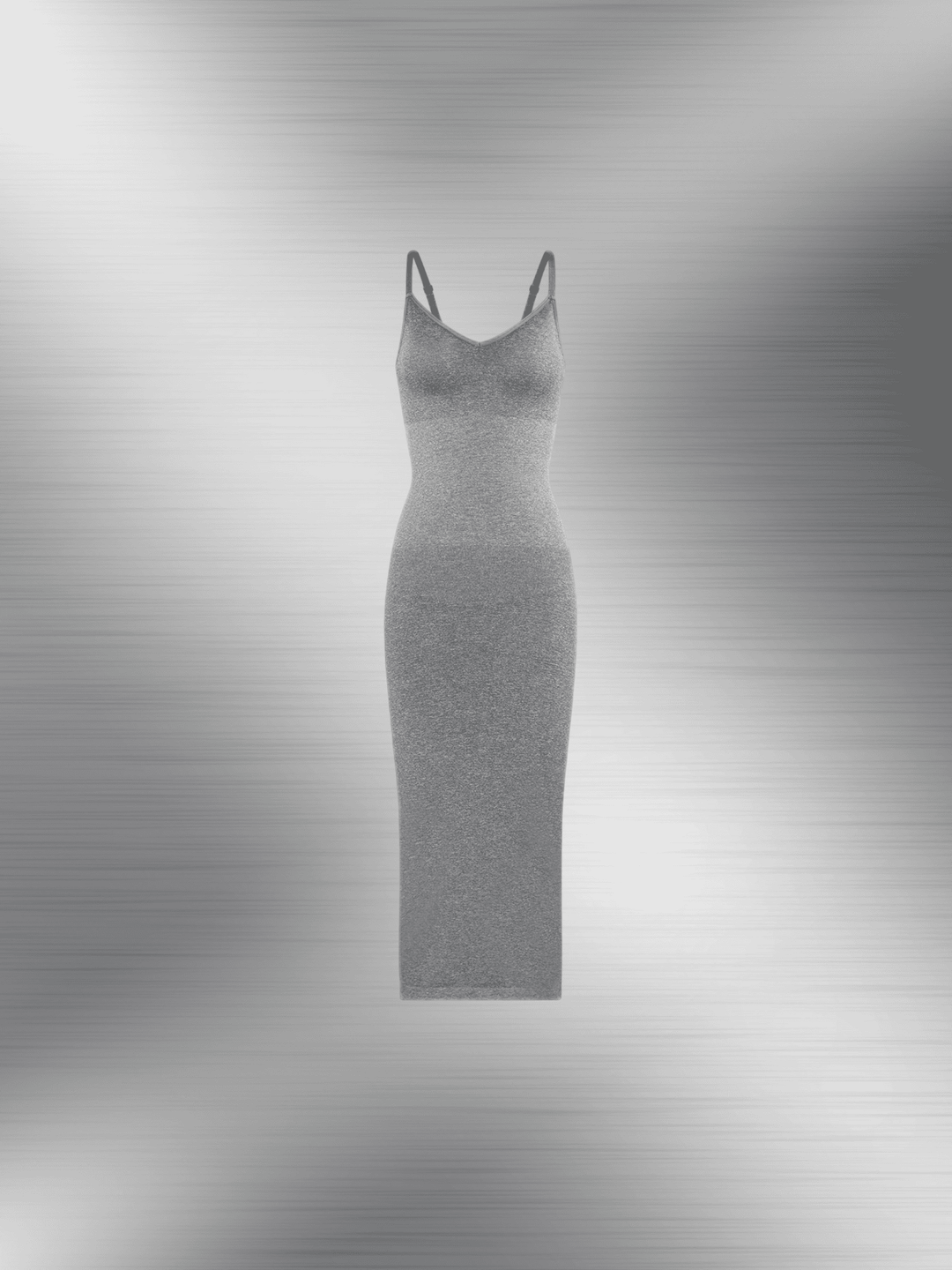 V-neck Maxi Shapewear Dress 