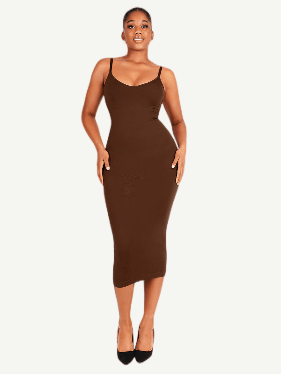 shapewear for formal dresses FRANCES LBD DRESS 2 / Navy / Classic Shapewear Sculpting Notch Neck Pencil Dress Built PERFECT BLACK DRESS SHAPEWEAR
