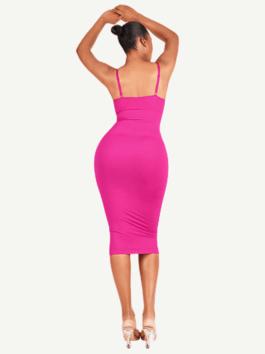 V-neck Maxi Shapewear Dress 